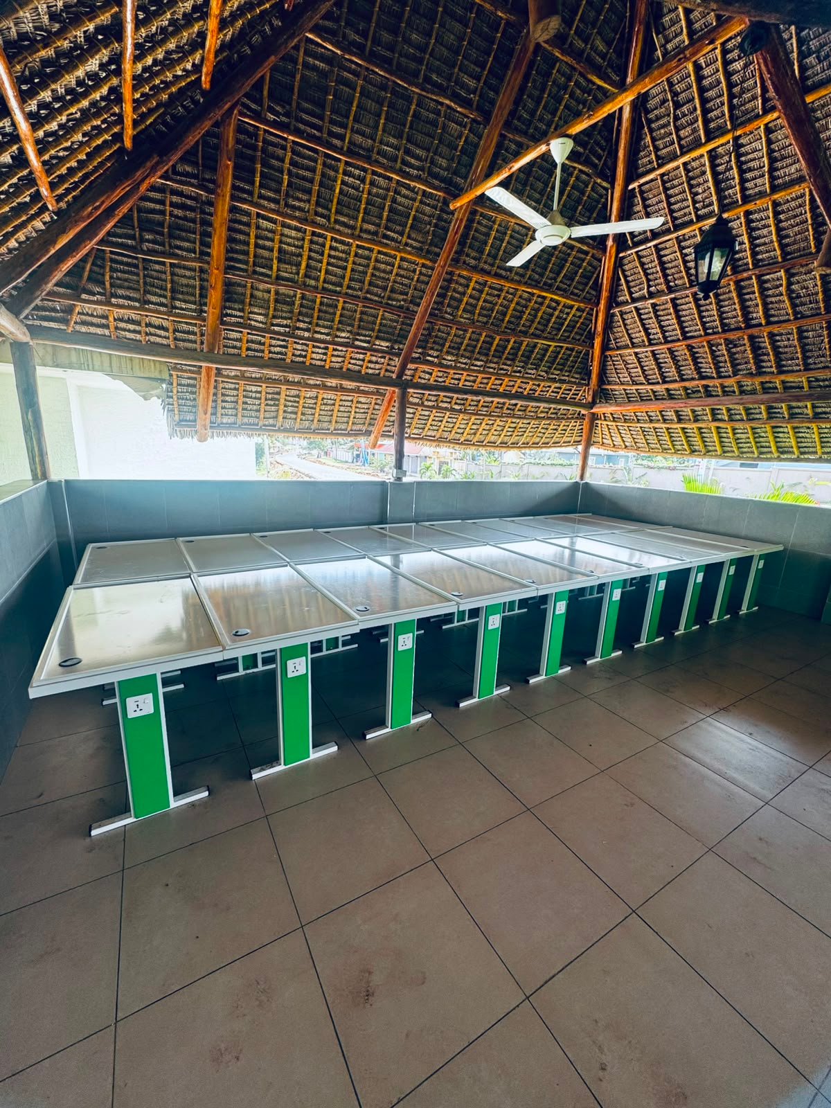 Custom Workstations with Power Outlets in Tanzania | StarDecor